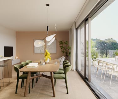 Nieuwbouwappartement met 2 slaapkamers in centrum Kruishoutem