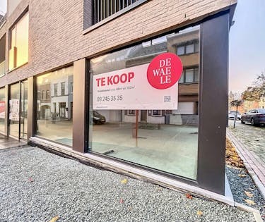 Nieuwbouw handelsruimten (88 - 190 m²) te koop in Aalst
