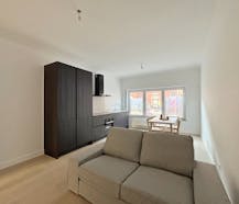 Gerenoveerd gelijkvloers appartement met twee slaapkamers