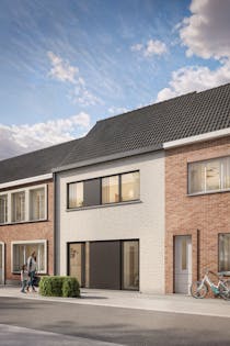 Nieuwbouwhuis met 3 slaapkamers in Oude Hoogweg te  Sint-Kruis (Brugge)