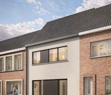 Nieuwbouwhuis met 3 slaapkamers in Oude Hoogweg te Sint-Kruis (Brugge)