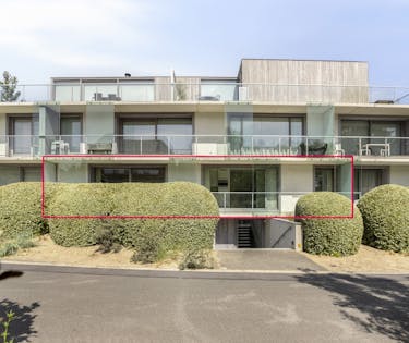 Modern appartement van Rietveld op enkele passen van zee!