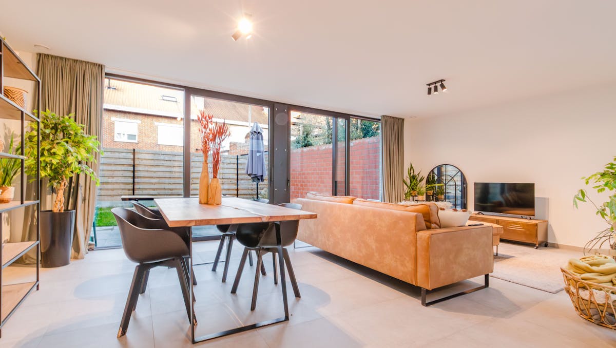 Gelijkvloers appartement met tuin en terras in Poperinge