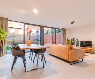 Gelijkvloers appartement met tuin en terras in Poperinge