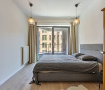 Tour & Taxis - Ruim 1-slaapkamer appartement te huur