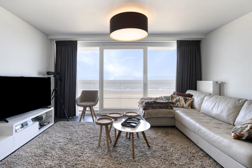 Recent appartement (2017) met 2 slaapkamers op de Zeedijk