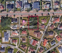 Ruim perceel grond (877m²) te koop in hartje Koksijde-Bad