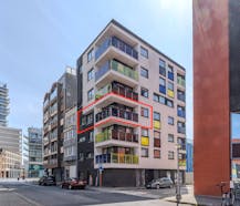 Hoekappartement met 2 slaapkamers en terras te Oostende