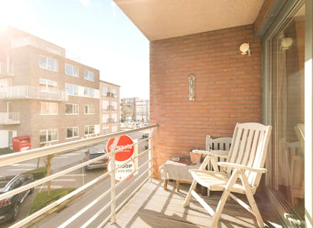 Zonnig appartement in groene omgeving in Blankenberge