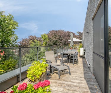 Prachtig dakappartement te koop aan de rand van Gent