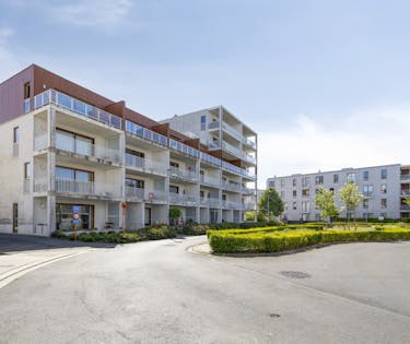 Appartement met 2 slaapkamers en staanplaats in Assebroek