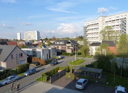 Ruim appartement met drie slaapkamers en gezellig terras te Gent