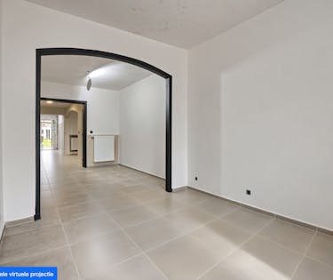 Gelijkvloersappartement met 1 slaapkamer en tuin te koop in Hoboken