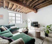 Beautiful unfurnished loft with courtyard in Brussels
