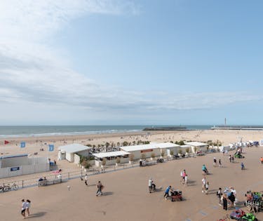 Fantastisch 3 slaapkamer appartement met frontaal zeezicht