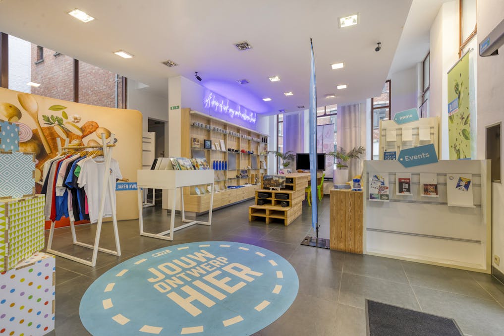 Handelspand van 210 m² te huur op toplocatie in Brugge