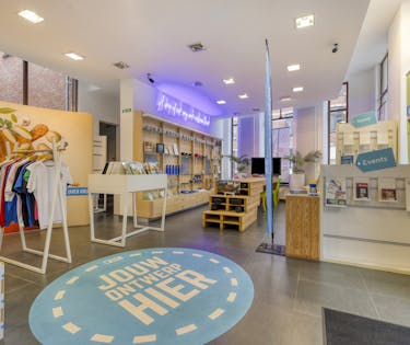 Handelspand van 210 m² te huur op toplocatie in Brugge