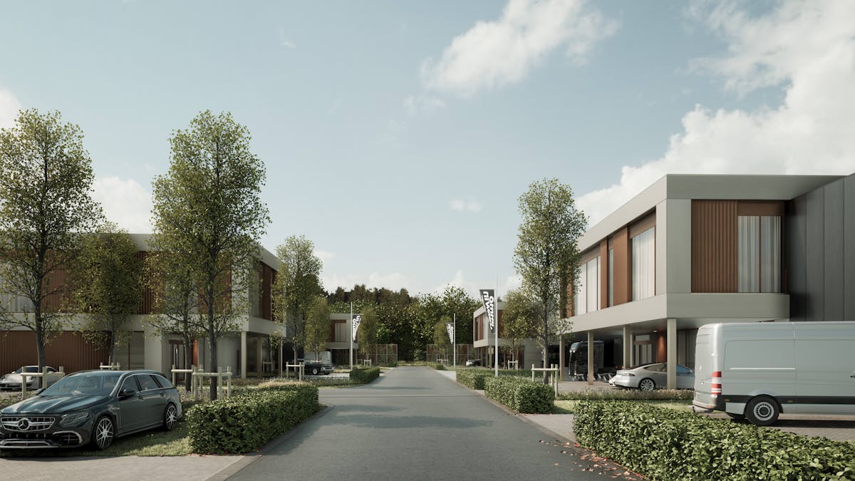 Nieuwbouw KMO-units (305 m² - ca.10.000 m²) te Heist-den-Berg