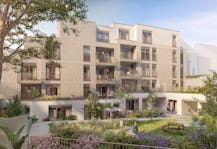 Elisabeth: Newly built office space in Jette