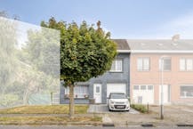 Halfopen huis te koop in Ieper met 4 kamers, tuin en garage