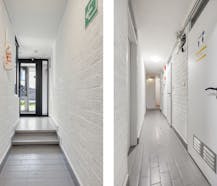 Opbrengsteigendom met 9 studentenkamers en duplex-appartement te Hasselt