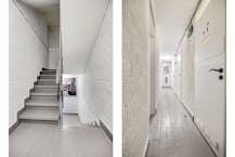 Opbrengsteigendom met 9 studentenkamers en duplex-appartement te Hasselt