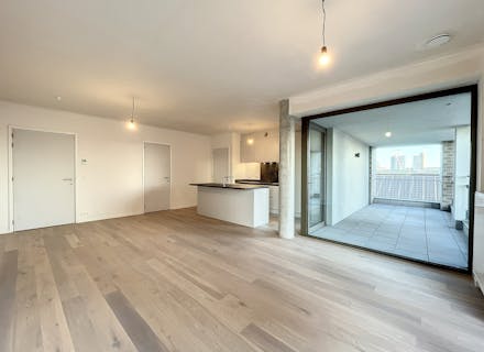 Appartement neuf de 2 chambres à louer à Bruxelles - Tour & Taxis