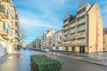 Instapklaar gelijkvloersappartement met één slaapkamer.