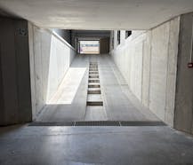 Ondergrondse parkeerplaats op goede locatie