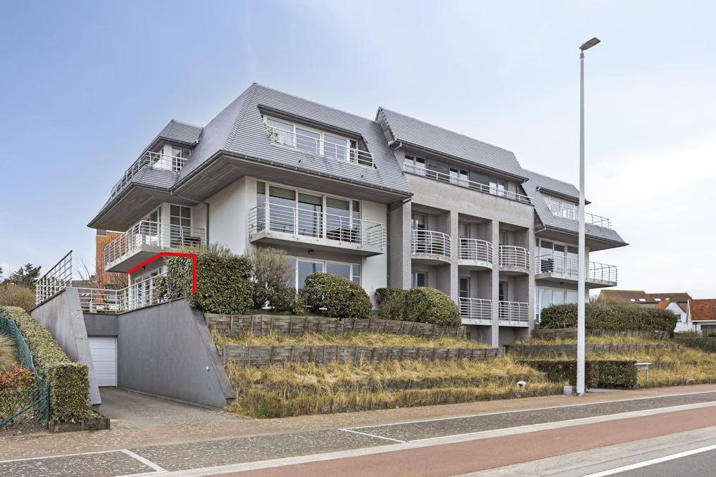 2 bedroom apartment with sunny garden in Sint-Idesbald