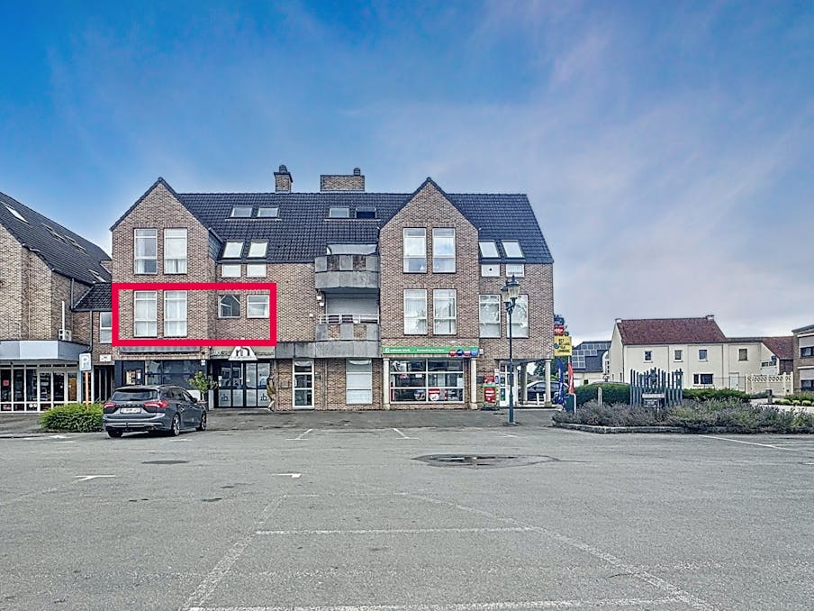 Appartement met 2 slaapkamers en terras in Maasmechelen.