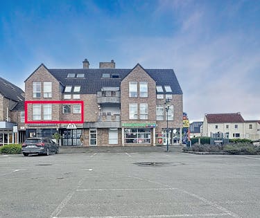 Appartement met 2 slaapkamers en terras in Maasmechelen.