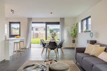 Prachtige nieuwbouwwoningen in een doodlopende straat