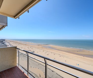 Magnifiek appartement met frontaal zeezicht en 3 slaapkamers